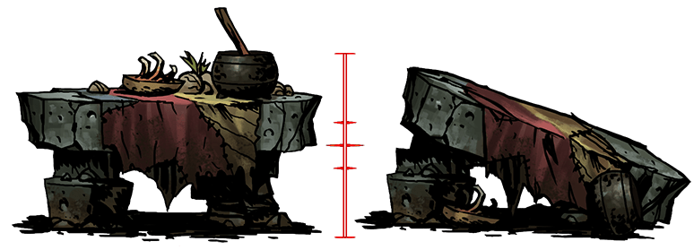 Makeshift Dining Table