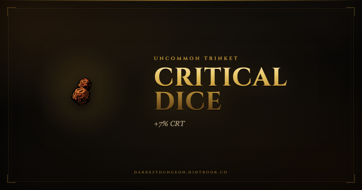 Critical Dice — Darkest Wiki
